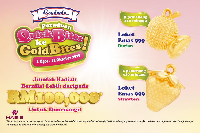 PERADUAN GARDENIA QUICKBITES KE GOLDBITES