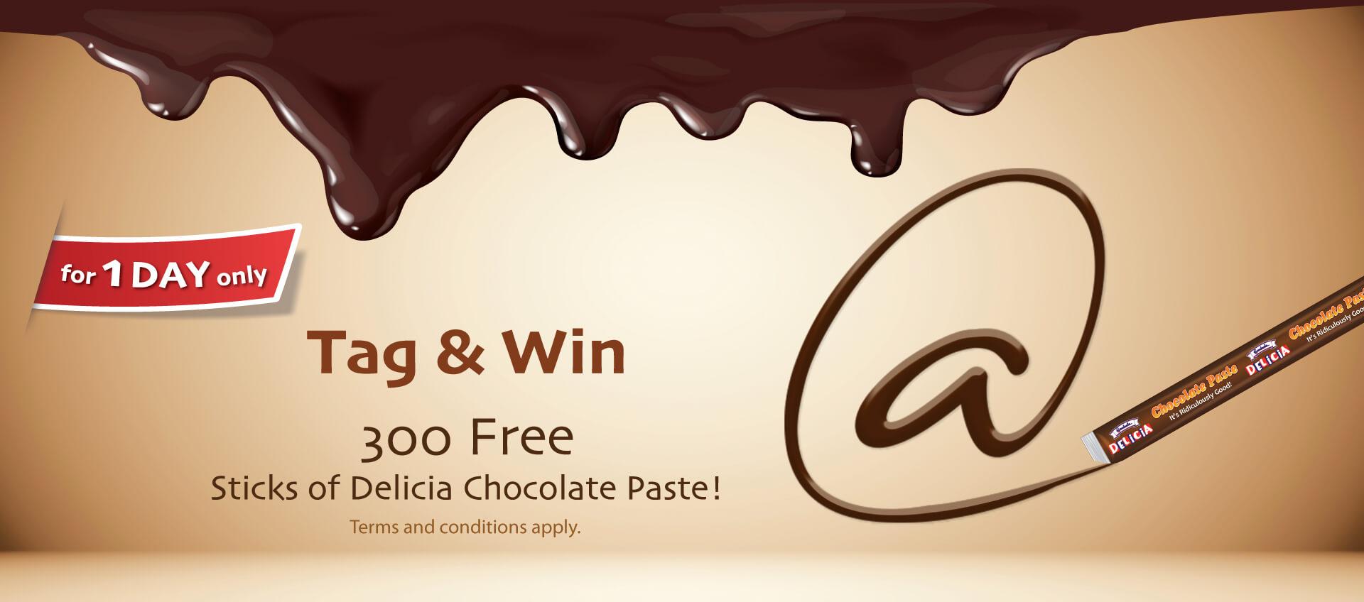 Gardenia Delicia Chocolate Paste – Tag & Win! Contest