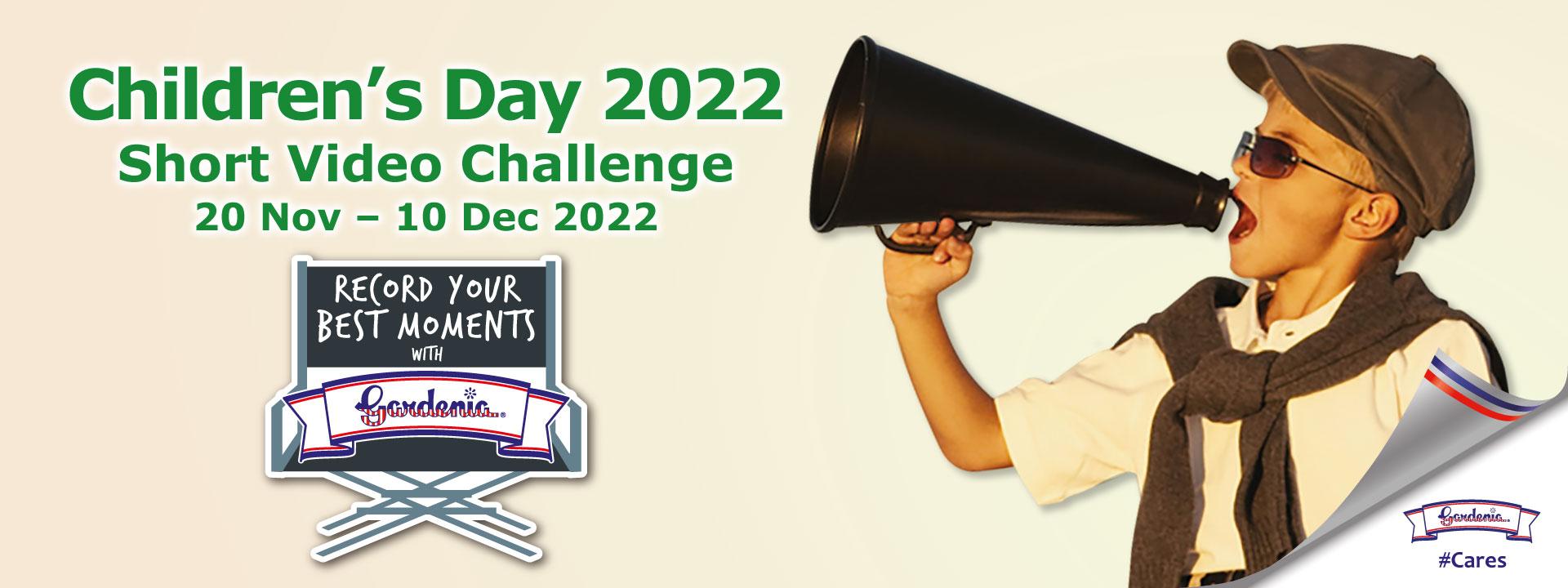 Gardenia Children's Day Short Video Challenge 2022
