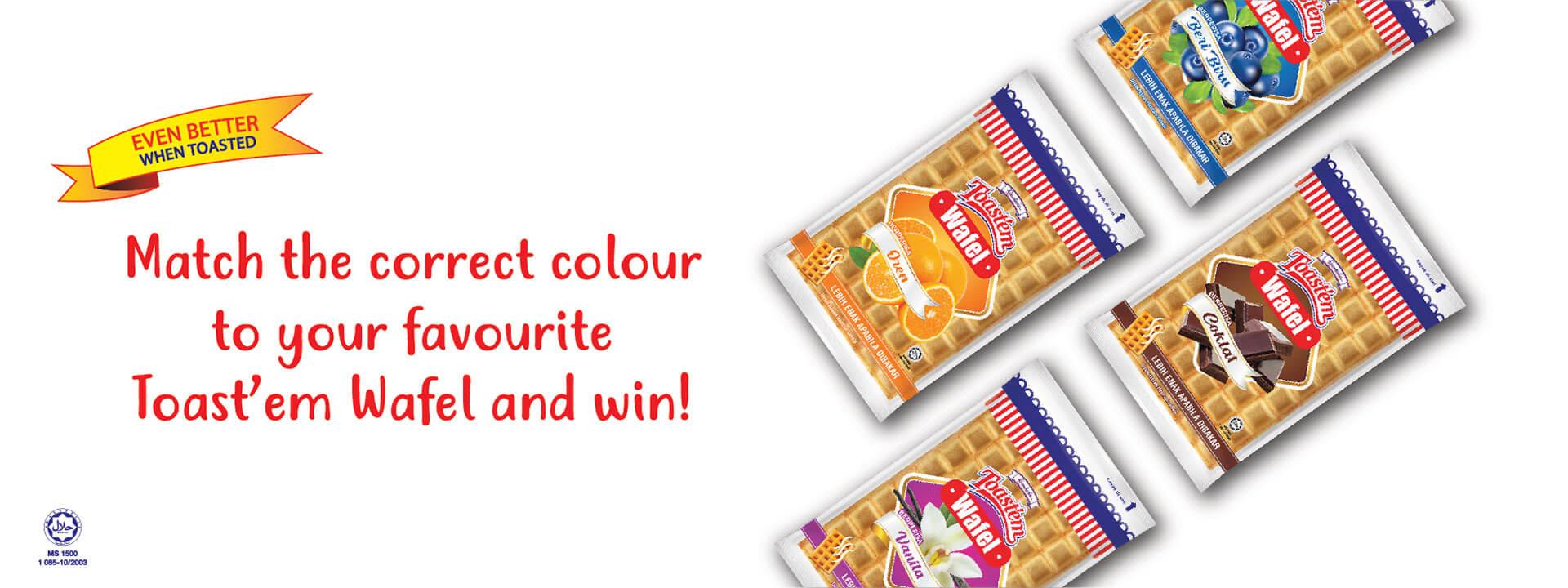 Gardenia Toast’em Wafel – Match & Win! Contest