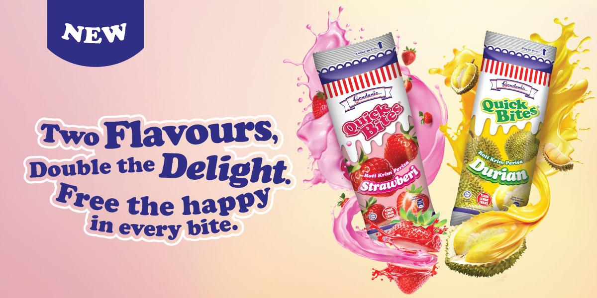Gardenia QuickBites Durian & Strawberry