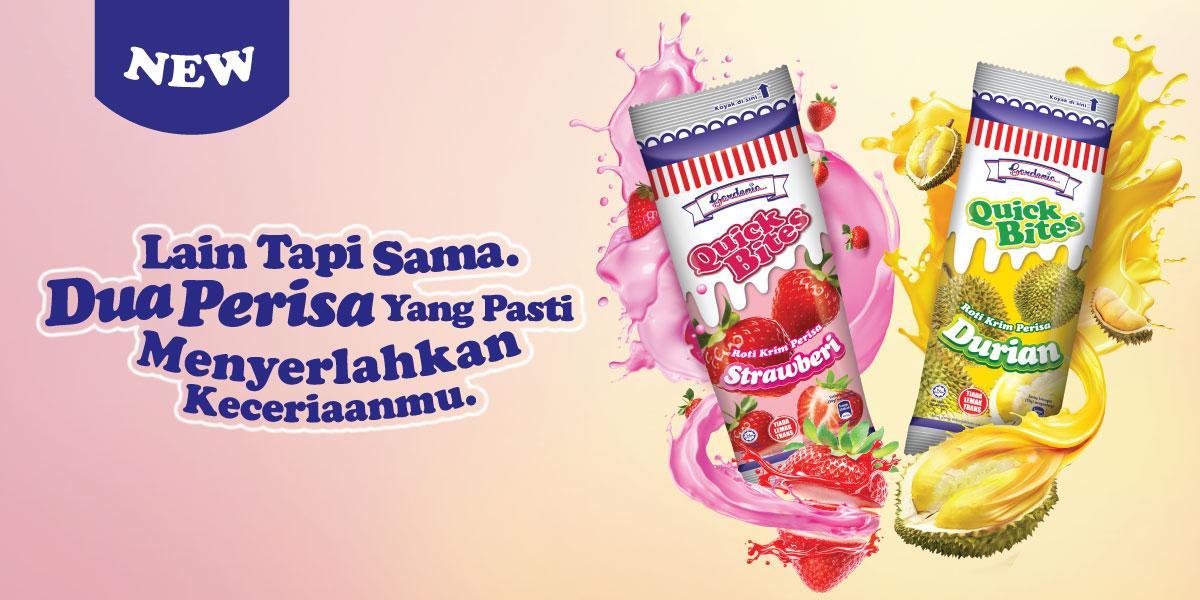 Gardenia QuickBites Durian & Strawberry