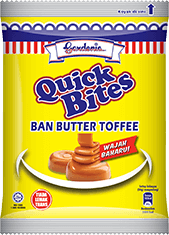 <p>QuickBites Ban Butter Toffee</p>