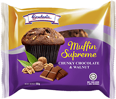 <p>Gardenia Muffin Supreme Chunky Chocolate &amp; Walnut</p>
