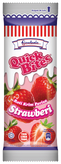 QuickBites Roti Cream Perisa Strawberi
