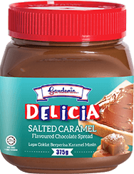 Gardenia Delicia Lepa Coklat Berperisa Karamel Masin Gardenia Delicia Lepa Coklat Berperisa Karamel Masin